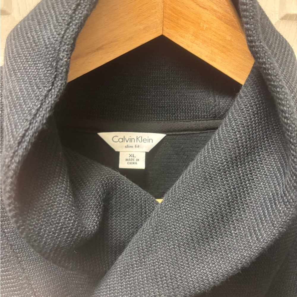 Calvin Klein Black Pullover Sweater - Picture 3 of 7